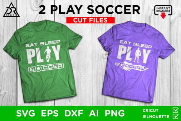 An Embroidery Designer's Take on Eat Sleep Play Soccer SVG
