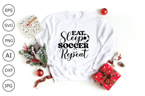 Eat Sleep Soccer Repeat SVG: A Brand Designer's Review