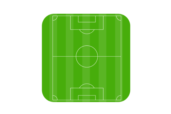 Football Soccer Field Icon: Graphics & Icons Review