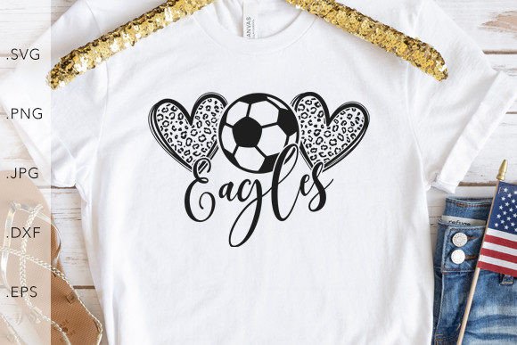 Heart Leopard Soccer Eagles Graphics: A Designer's Review