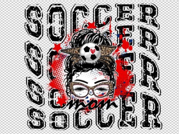 Messy Bun Soccer Mom Graphics & Crafts Review