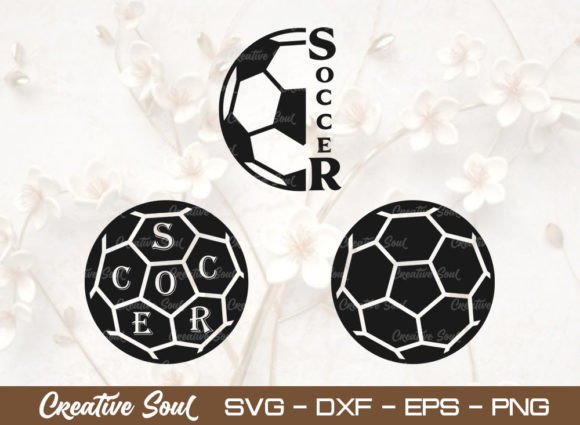 Soccer Ball SVG: Graphics & Illustrations for Crafters