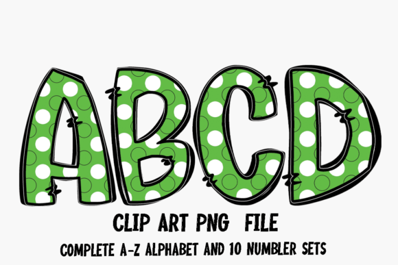 Soccer Doodle Alphabet: A Playful Graphics Asset for Craft-Based Brands