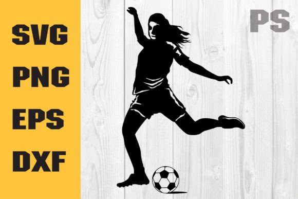 Soccer Girl Svg Soccer SVG Graphics for Local Crafts