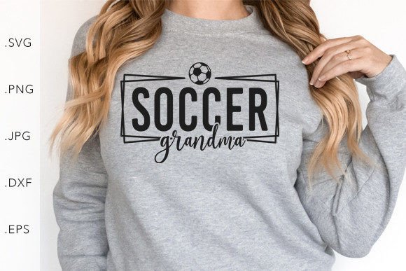 Soccer Grandma: A Graphic Template for Warm, Nostalgic Branding