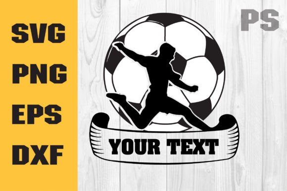 Soccer Player SVG Graphics & Crafts Design Review